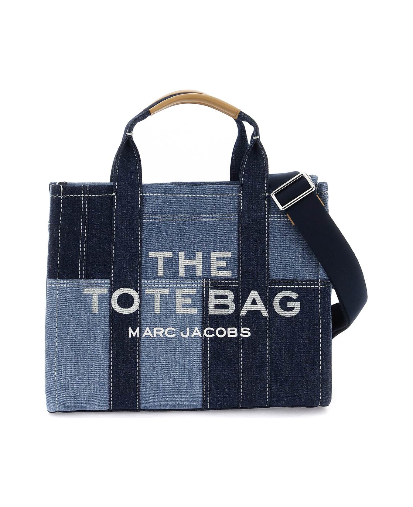 

Сумка Marc Jacobs The Denim Tote, синяя