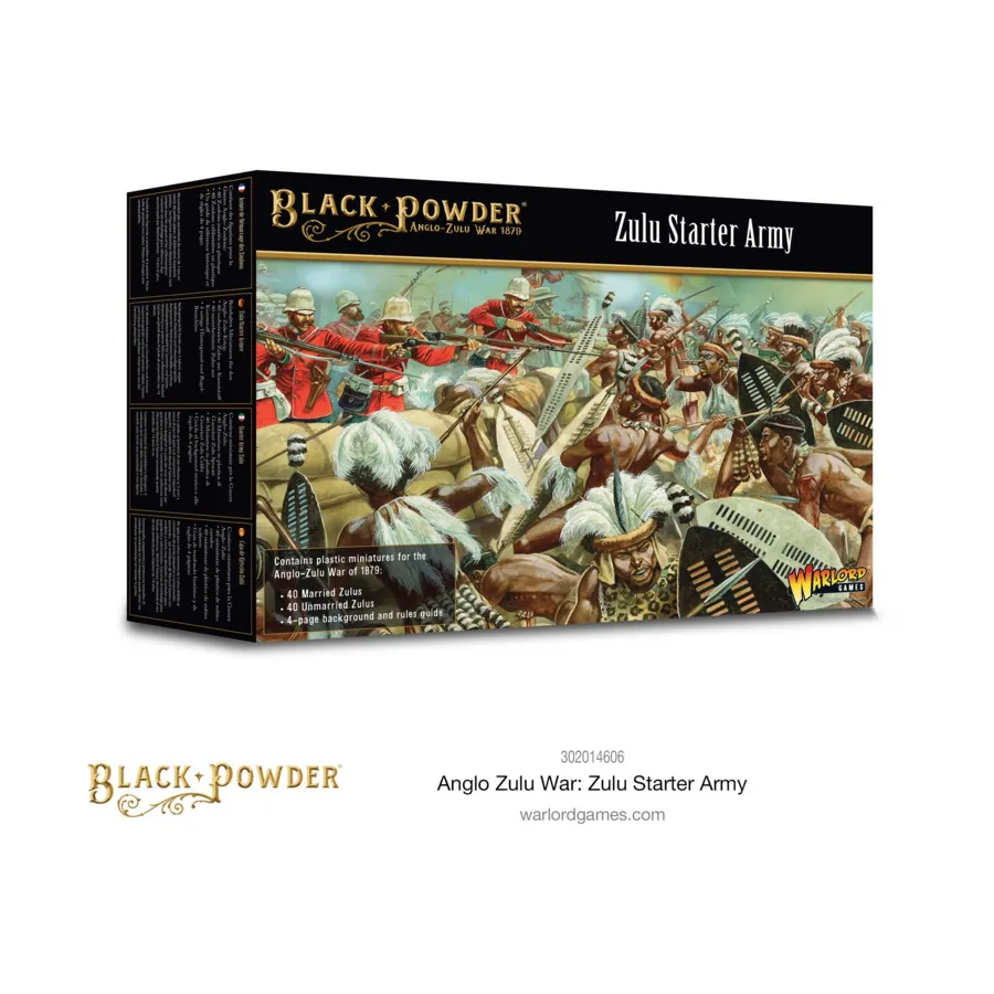 

Зулу Стартовая армия (2-е издание), Black Powder - Anglo-Zulu War 1879 (28mm)