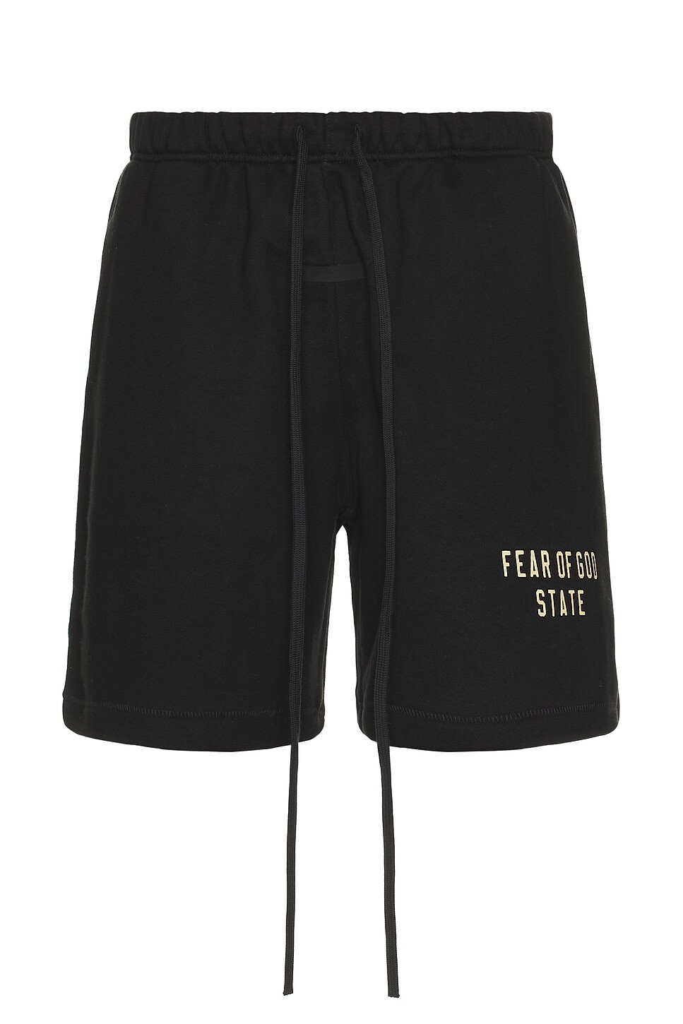 

Флисовые футбольные шорты Fear Of God Essentials, черный