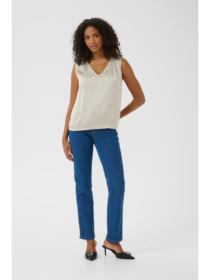 

Блузка KAariel с длинными рукавами, прямого кроя, цвет Feather Grey Kaffe