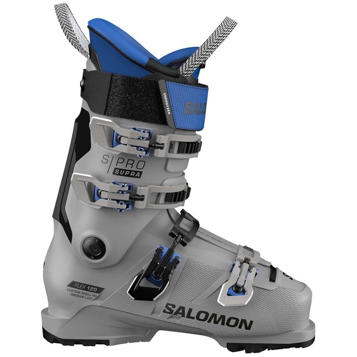 

Горнолыжные ботинки S/Pro supra 120 gw 2025 Salomon, Steel Grey / Black / Race Blue, Черный, Горнолыжные ботинки S/Pro supra 120 gw 2025 Salomon, Steel Grey / Black / Race Blue