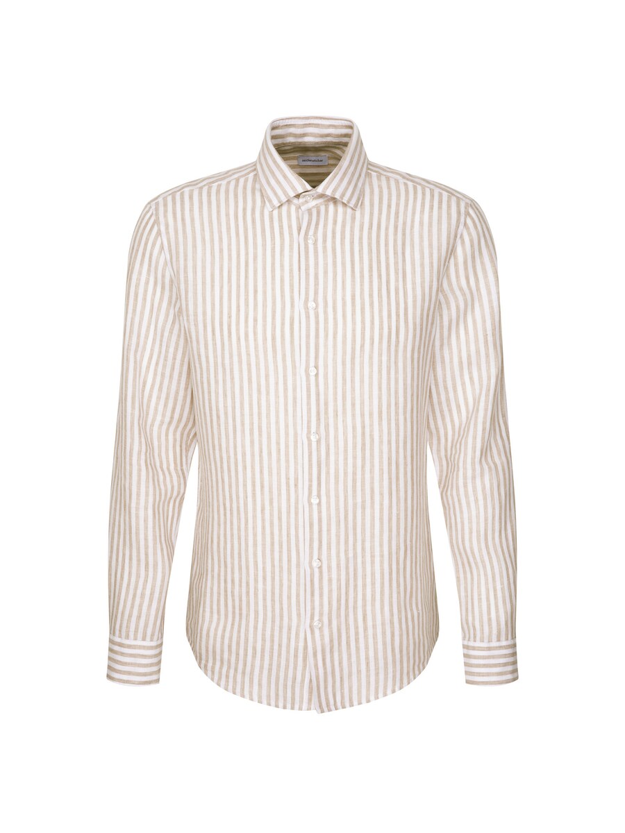 

Рубашка делового покроя Regular Fit SEIDENSTICKER Shaped, бежевый