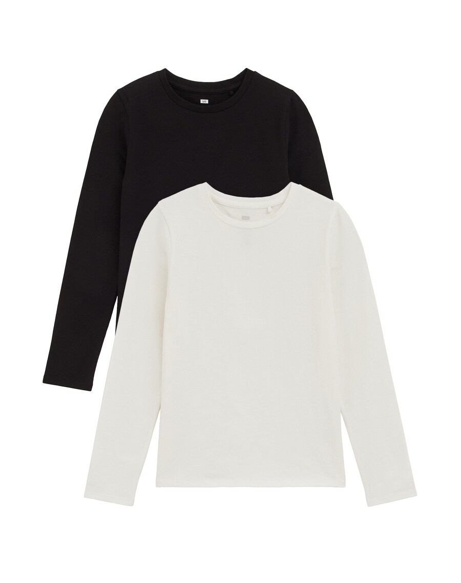 

Лонгслив WE Fashion Shirt, цвет black/off white