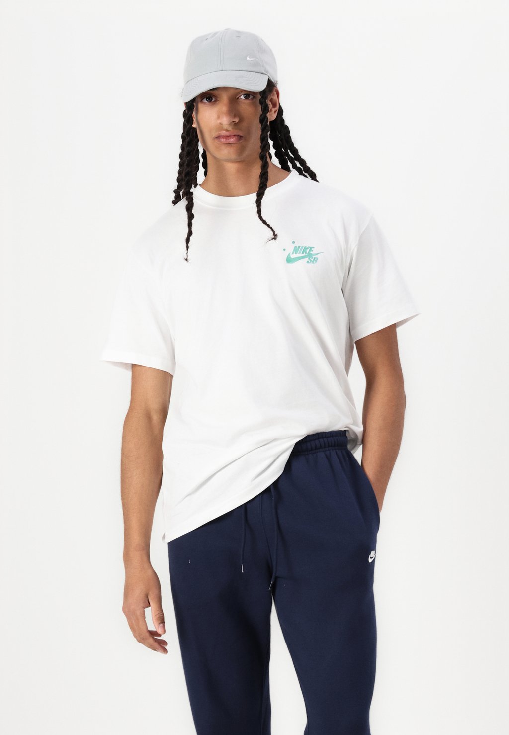 Спортивные штаны CLUB CUFF PANT Nike Sportswear, темно-синий — фото 4