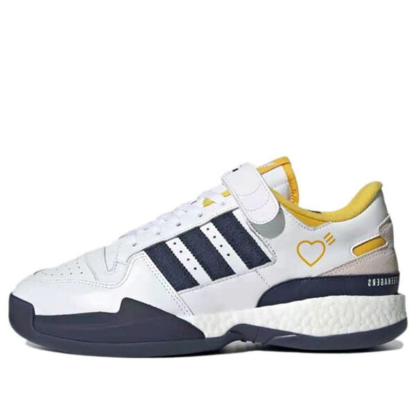 

Кроссовки сделаны человеком x форум низкий Adidas, белый
