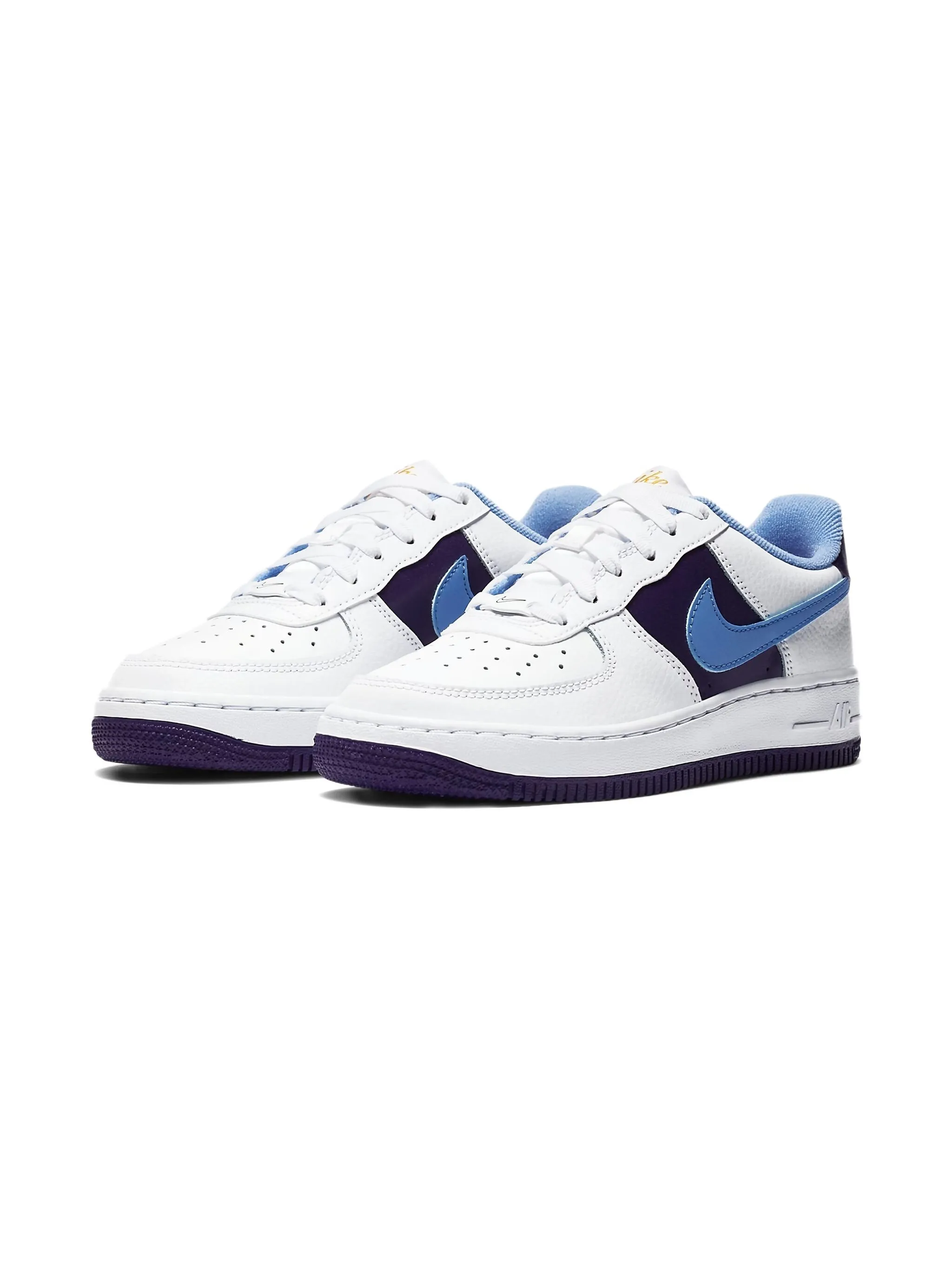 

Кроссовки Air Force 1 LV8 HO20 Eggplant Nike Kids, белый