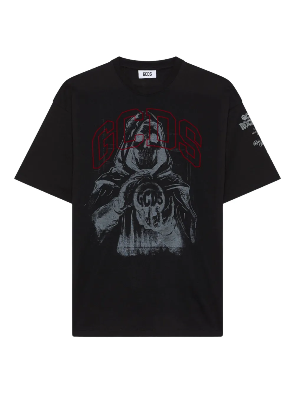 

Футболка с графическим принтом Gcds, черный