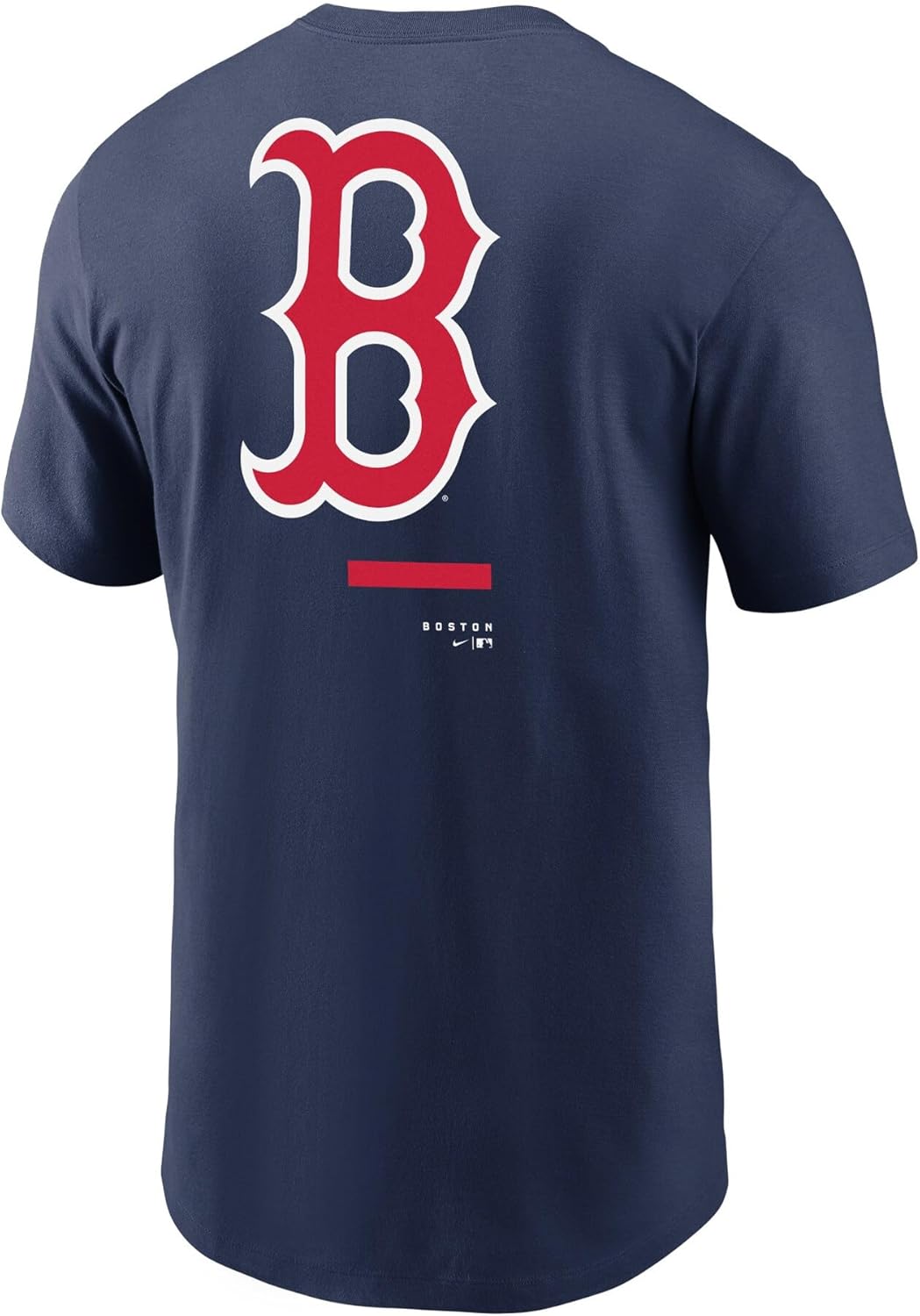 Мужская футболка Nike MLB через плечо, Boston Red Sox - Navy — фото 2