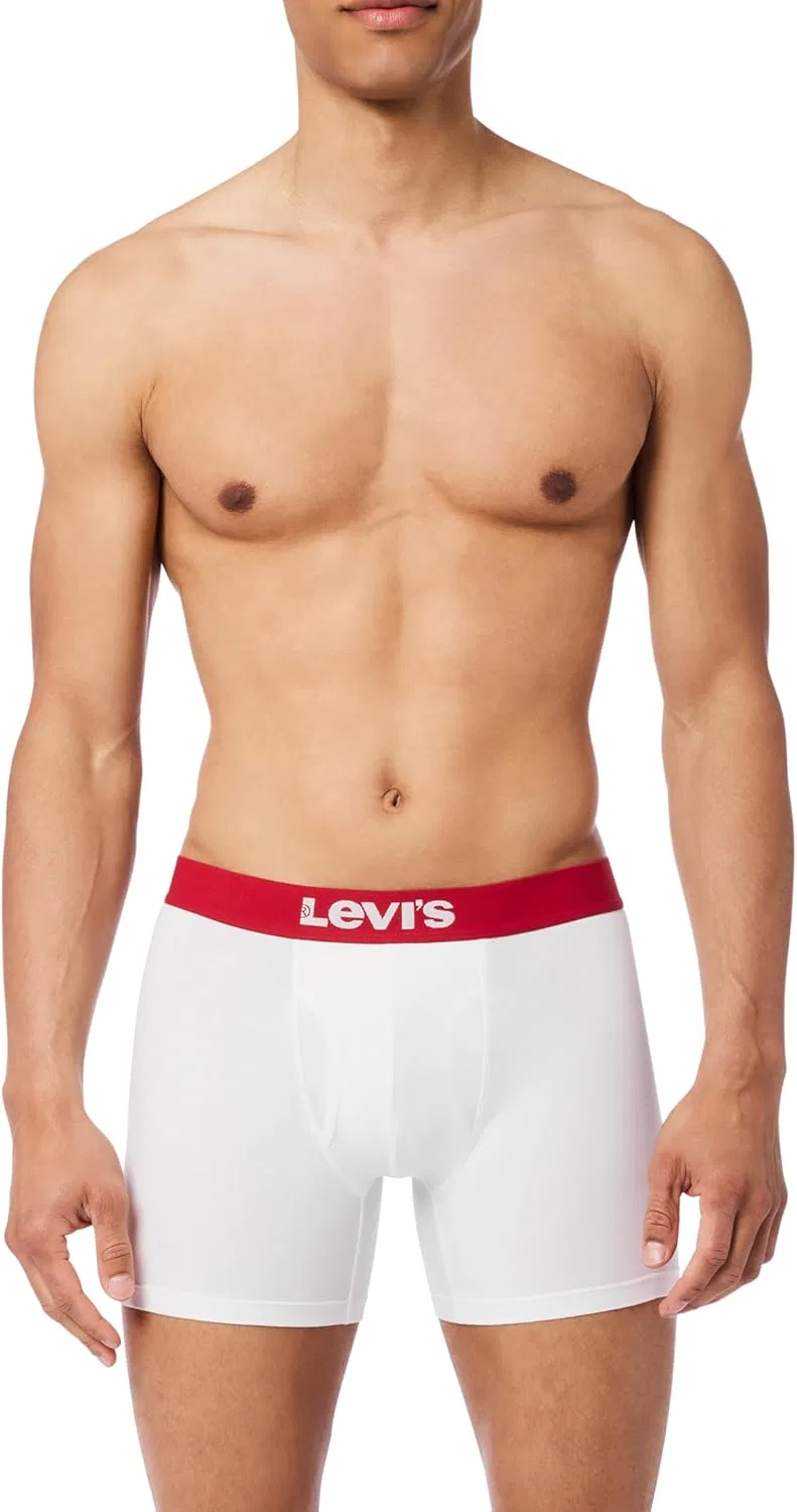 Боксеры 10-pack Levi's, Black/Grey/White Combo — фото 4
