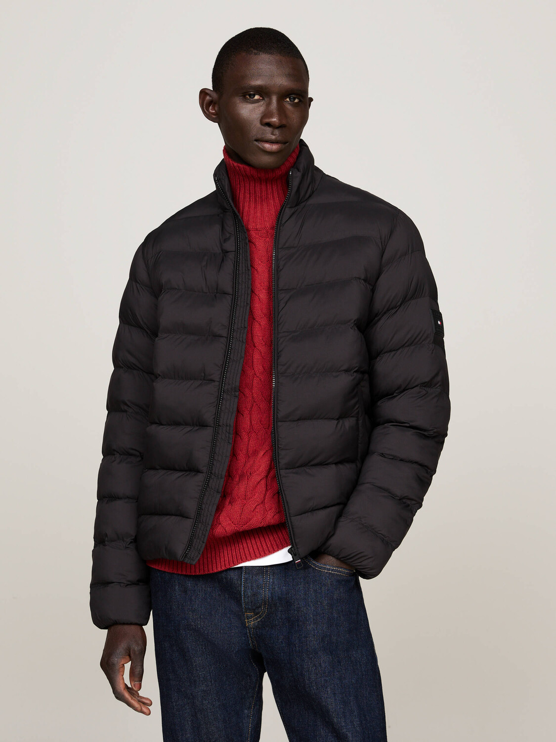 

Куртка Tommy Hilfiger Regular Fit, черный