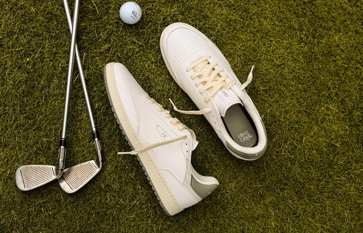 Кроссовки Oliver Cabell 694 Golf Leather для мужчин и женщин, Seagrass — фото 4