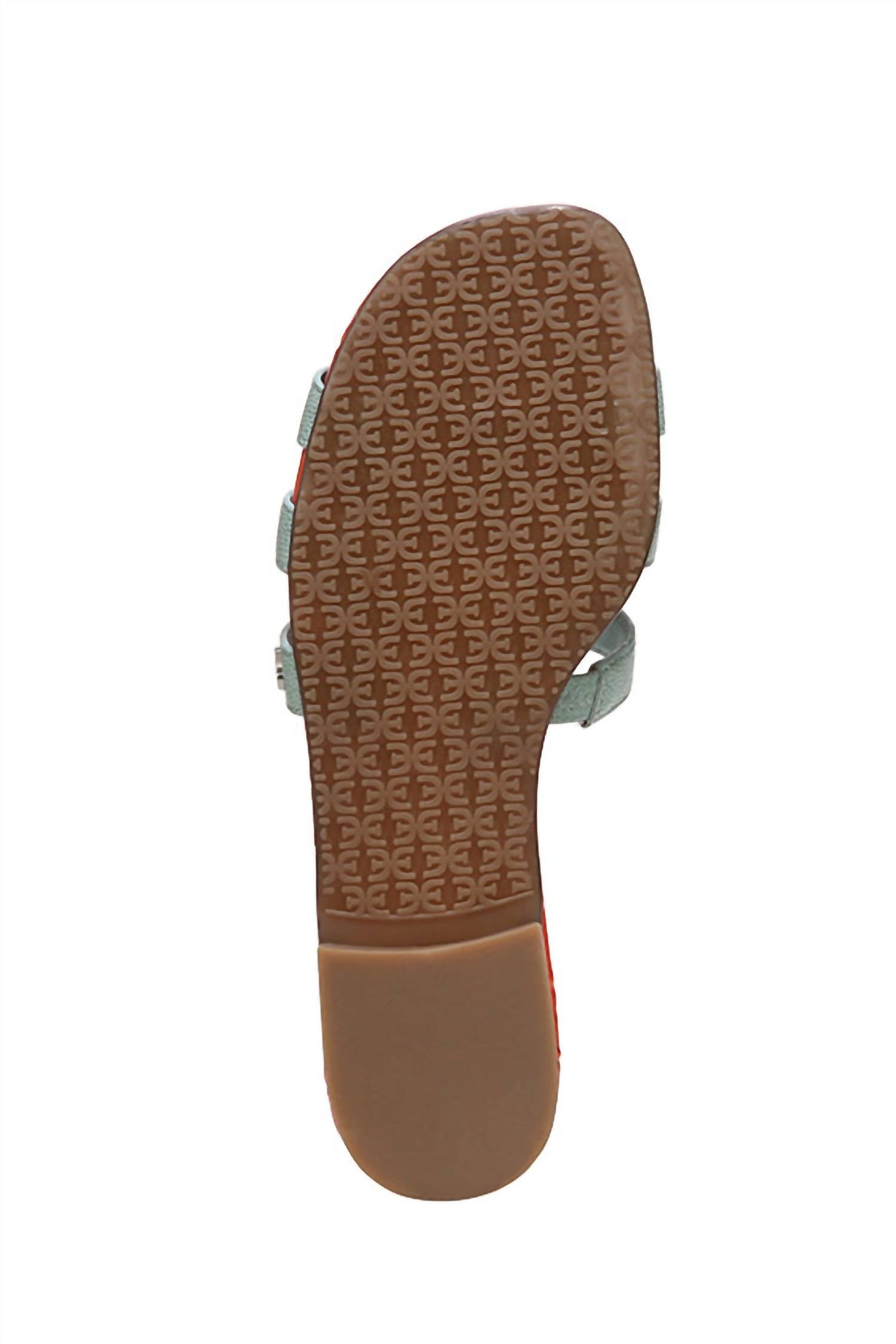 Женские сланцы Bay в голубом цвете Tide Sam Edelman — фото 4