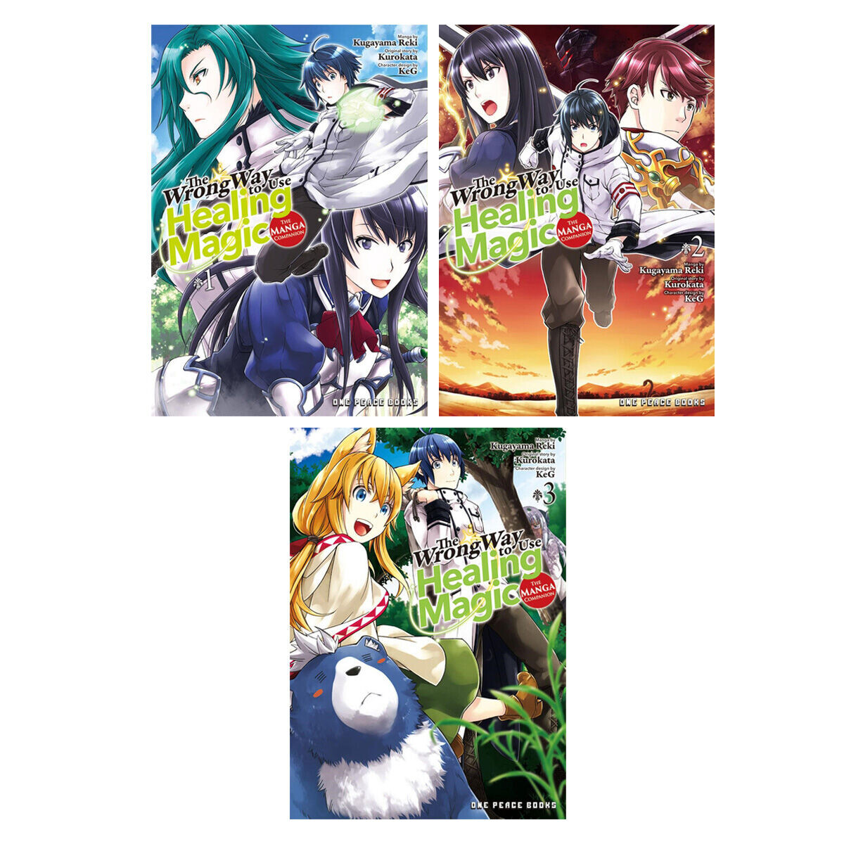 

Манга The Wrong Way To Use Healing Magic Manga (1-3) Bundle