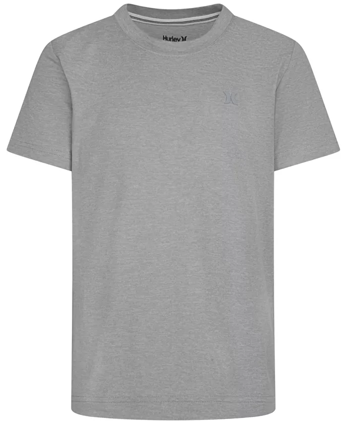 

Футболка с коротким рукавом Big Boys H2O-DRI Sunset Knit Hurley, серый