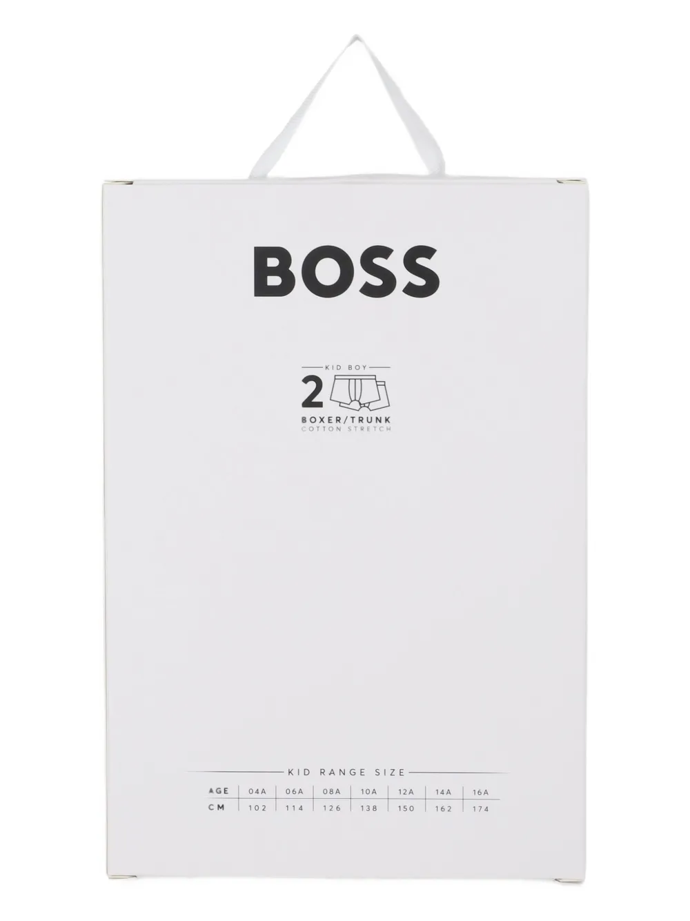 Комплект из двух боксеров с логотипом BOSS Kidswear, синий — фото 4
