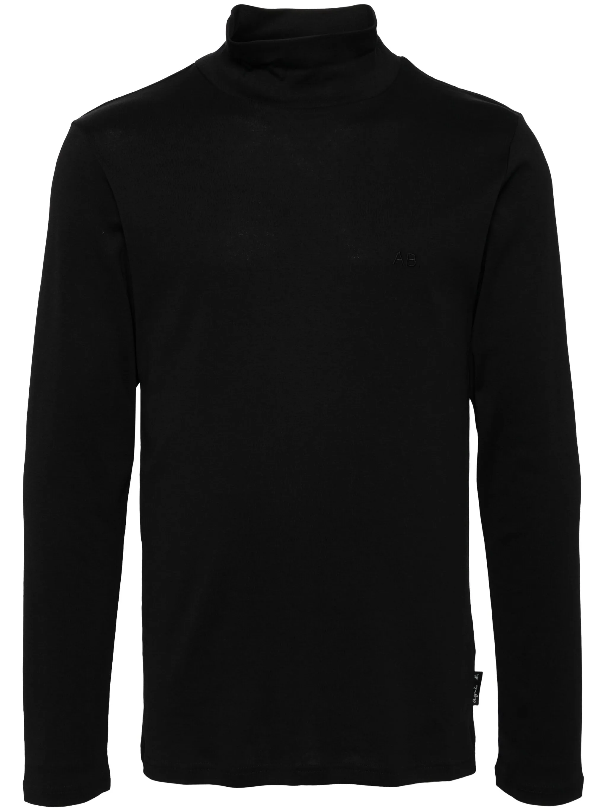 

Футболка Panama с высоким воротником Agnès B., черный