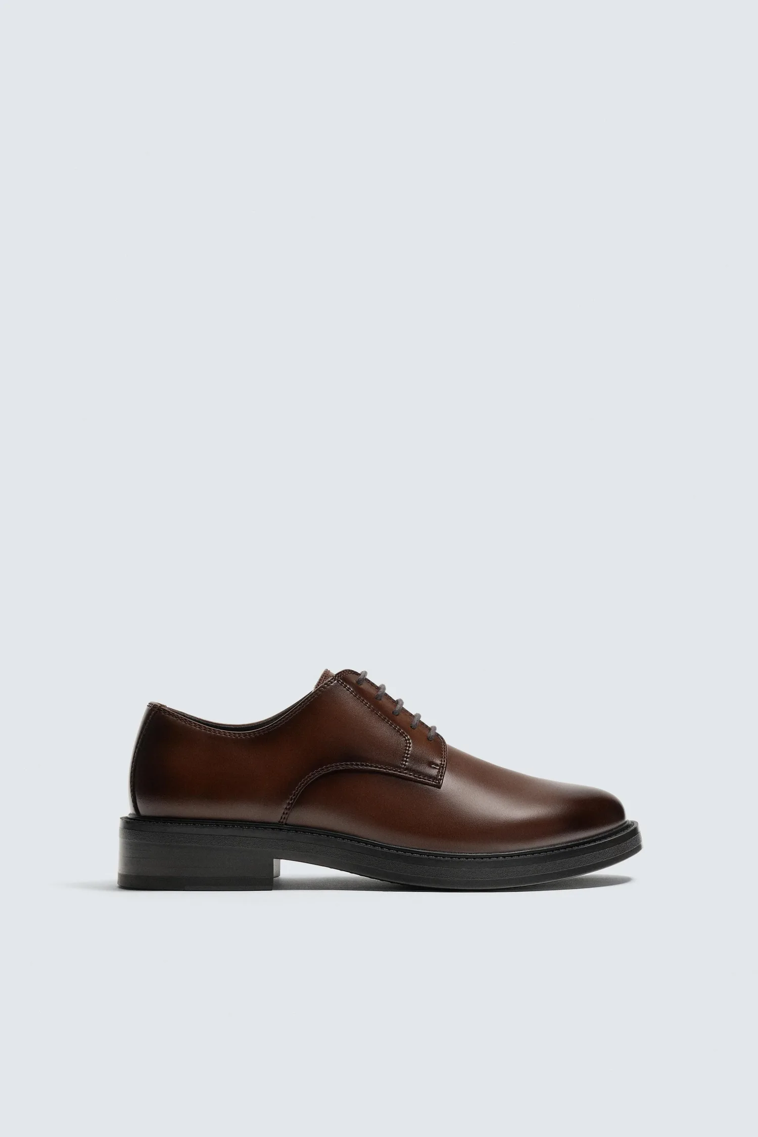 Туфли formal shoes Zara, коричневый