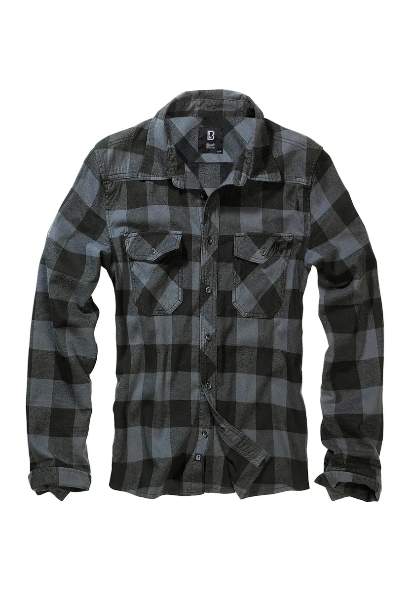 

Рубашка Brandit с длинными рукавами " Brandit Men's Checked Shirt" (1 шт.), серый