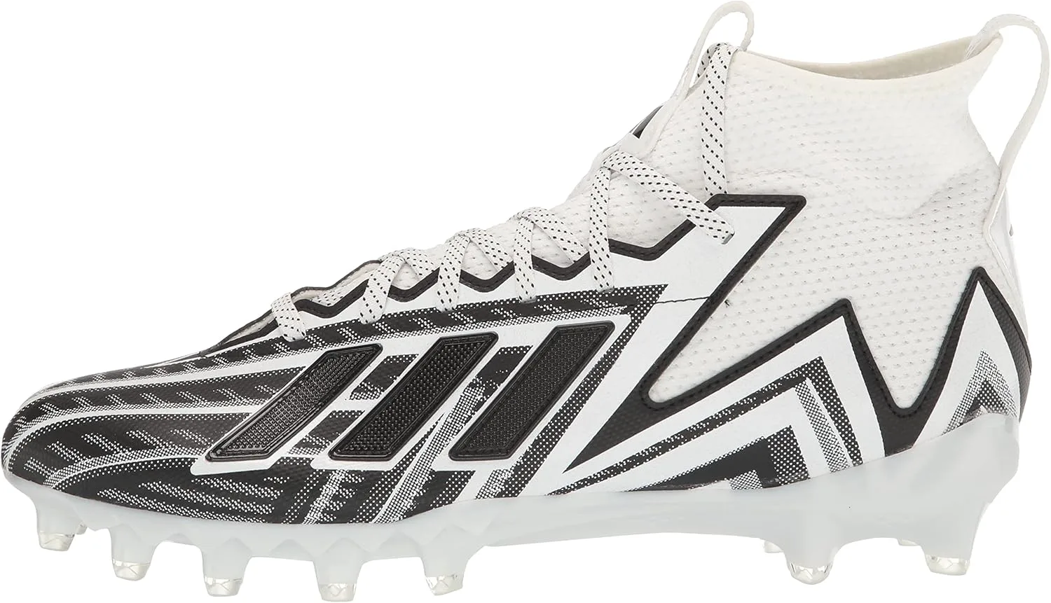 Футбольные бутсы Adidas Mens Freak 23 для игры в линию Name ‎Adidas, белый/черный — фото 4