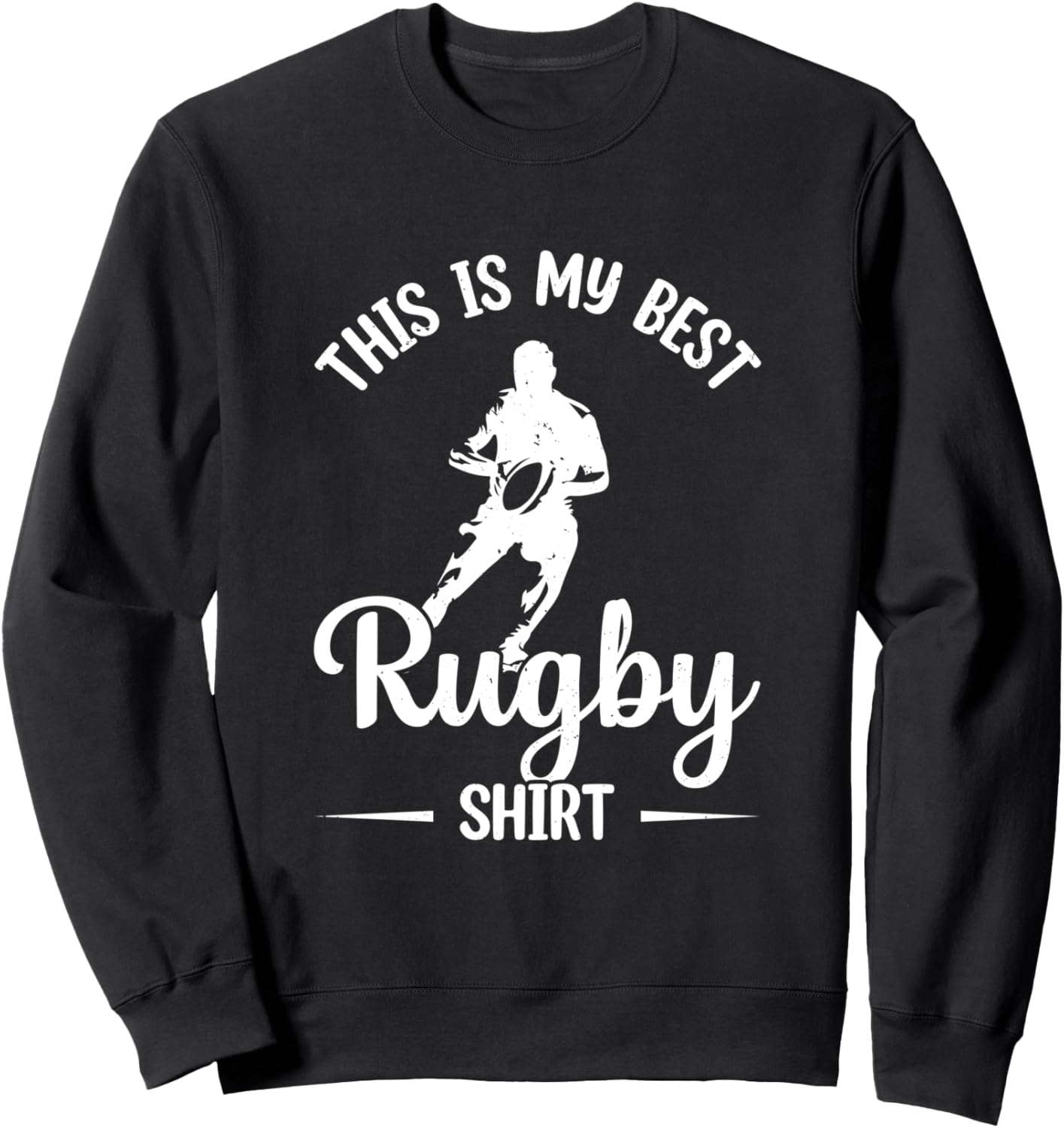 

Это моя лучшая толстовка для регби, толстовка Сумасшедший игрок в регби Funny Rugby Quotes Rugby Season, черный