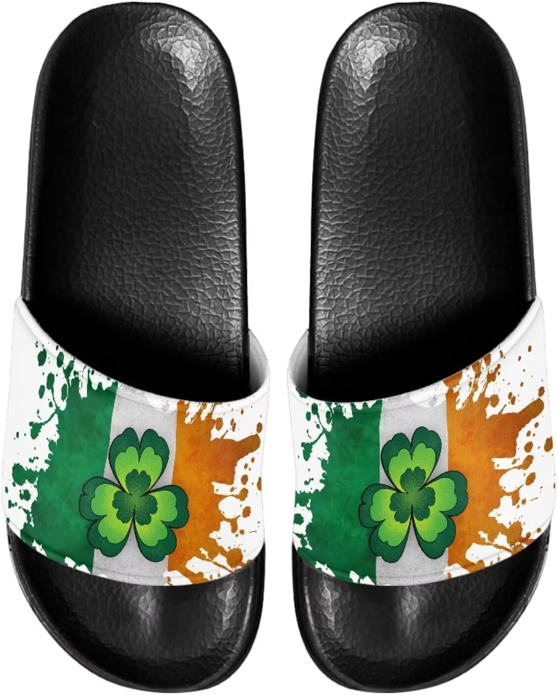 

Тапочки для женщин и мужчин, нескользящие, быстро сохнущие, для душа, сандалии для ванной Judentidos, Irish Flag St.patrick's Day