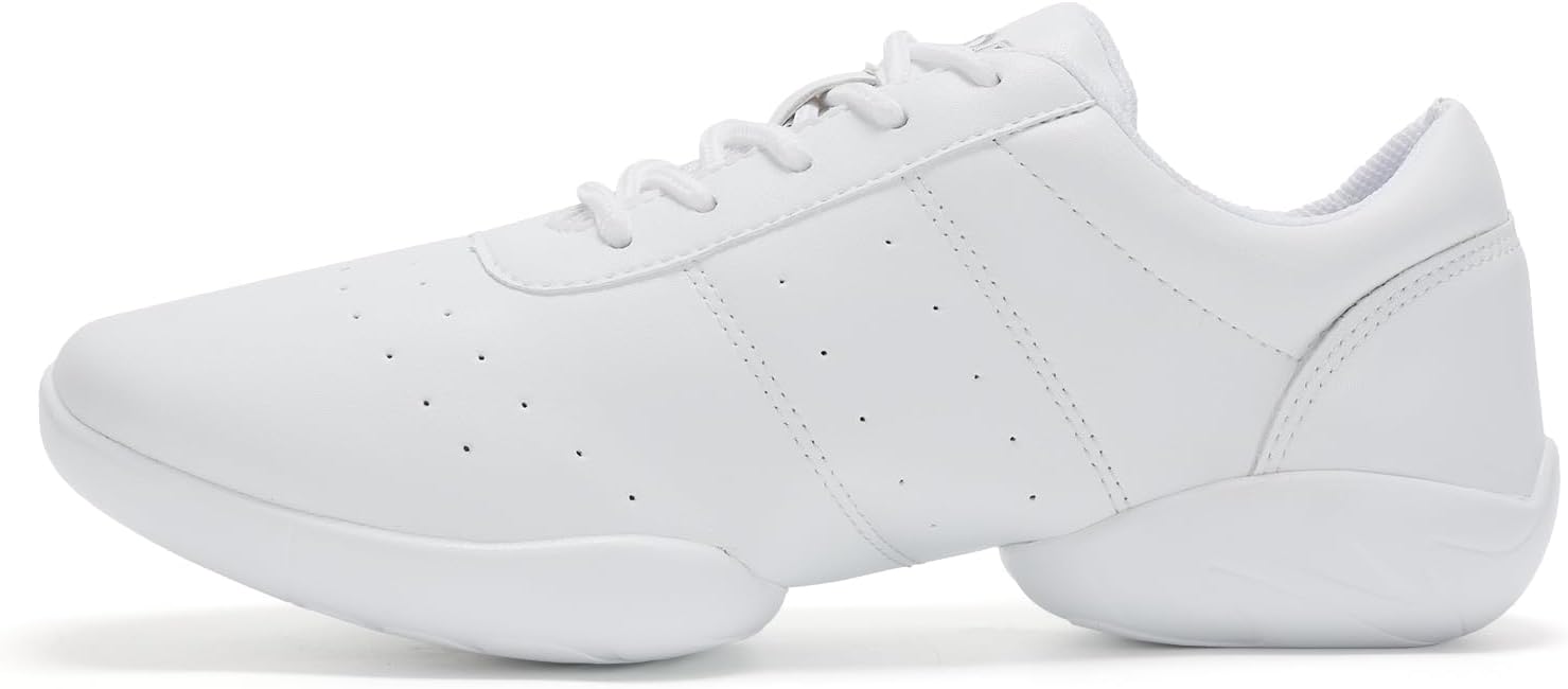 

Кроссовки OLORA для черлидинга белого цвета, легкие, комфортные, для танцев, спортивных тренировок и соревнований, кроссовки для черлидеров