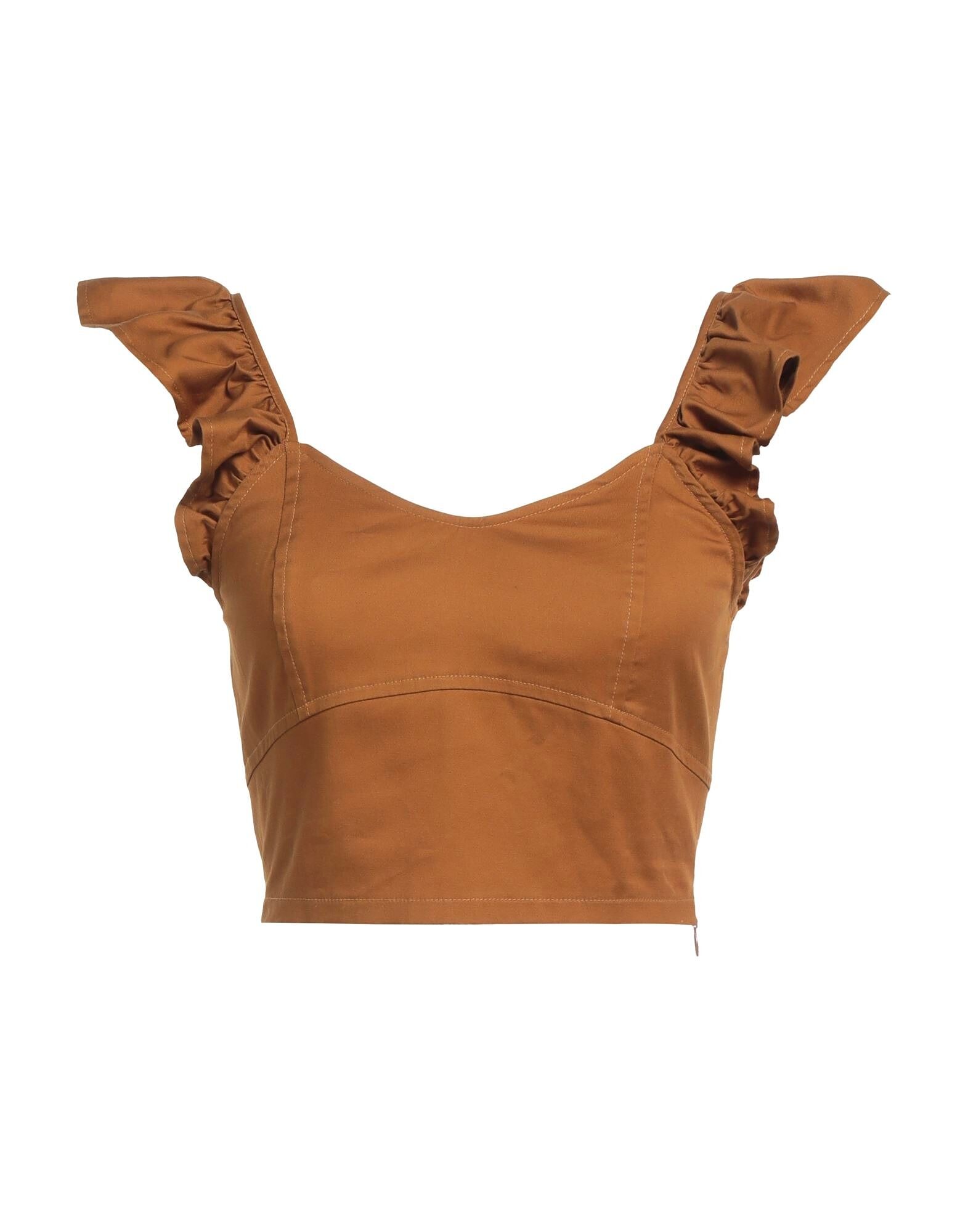 

Кроп-топ Liu •Jo, коричневый