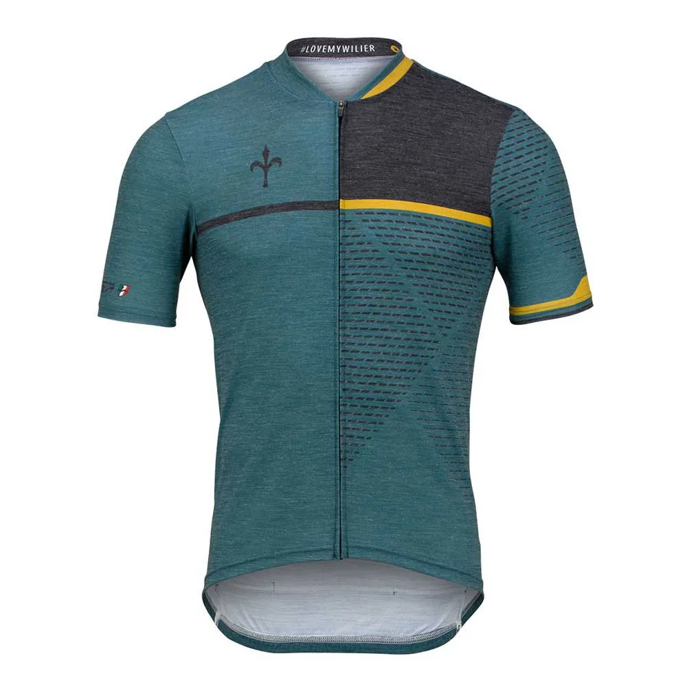 

Джерси с коротким рукавом Wilier Brave Gravel, зеленый