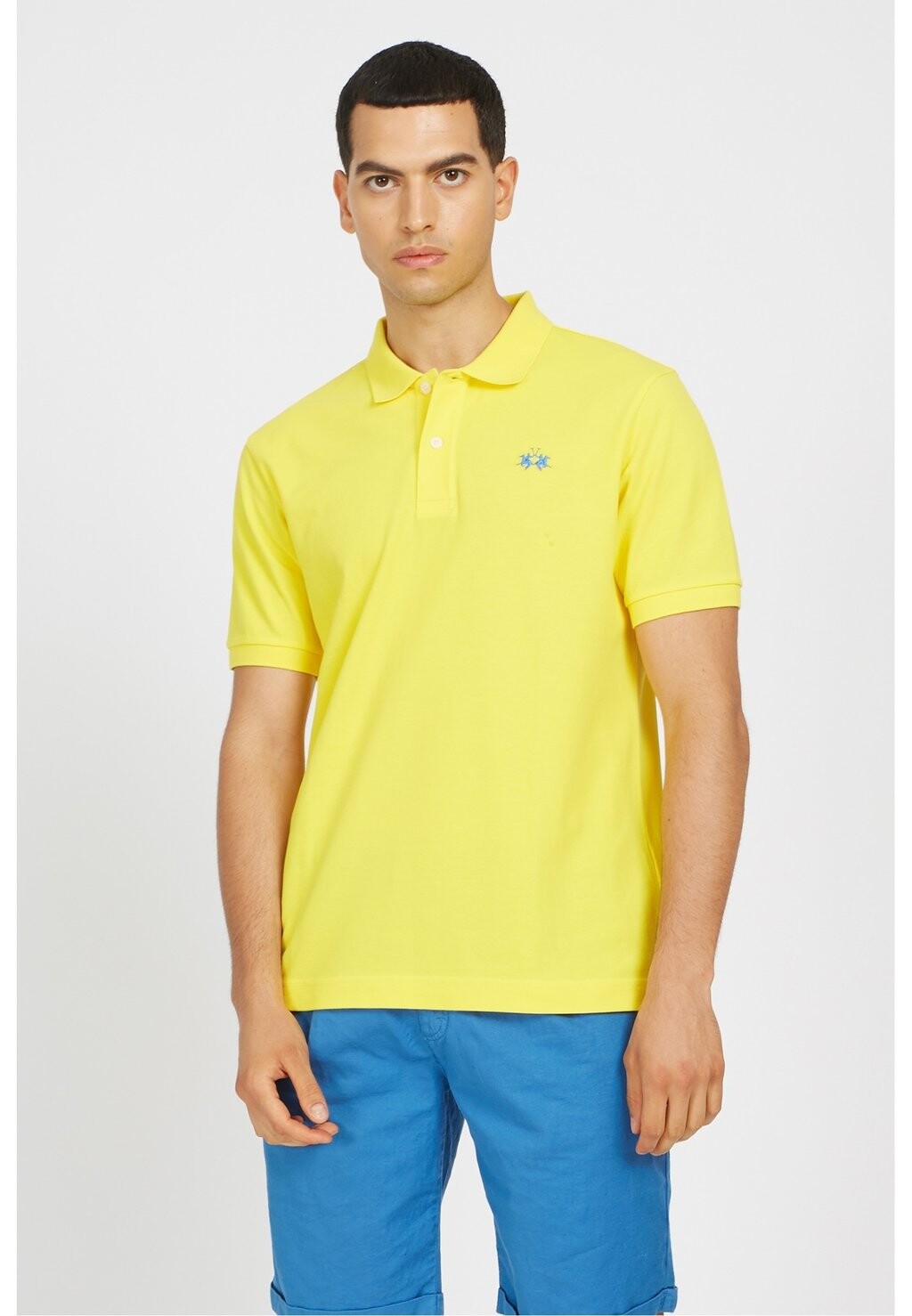 

Поло SHORT-SLEEVED POLO SHIRT La Martina, желтый