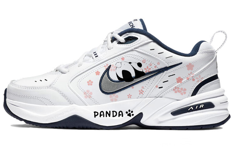 

Кроссовки Nike Air Monarch 4 Chunky Sneakers Unisex Low-Top Blue White, белый