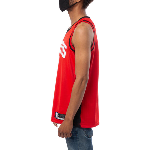 Футболка nba sw 20 houston rockets 13 james harden rockets icon edition 2020 swingman джерси Nike, красный — фото 4