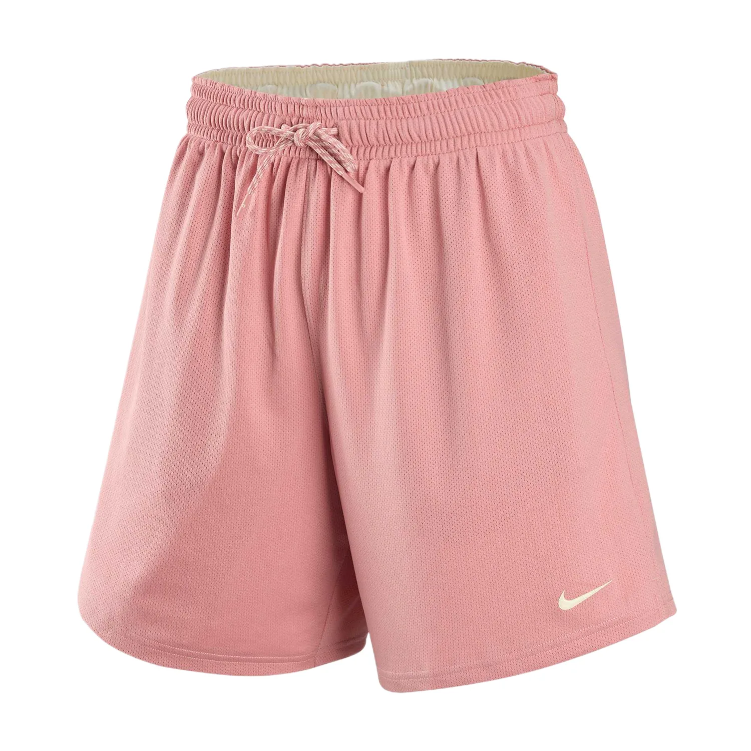 Женские шорты для баскетбола Dri Fit Nike, Stardust Red/Coconut Milk