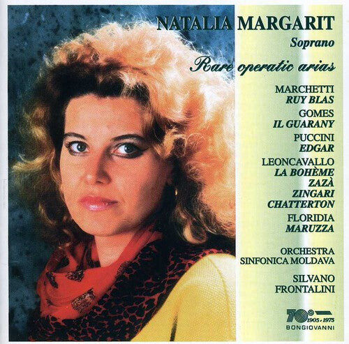 

CD диск Margarit, Natalia / Moldava So / Frontalini: Rare Operatic Arias