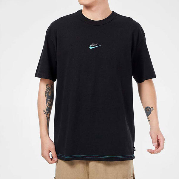 Футболка Nike AS Men's Nike Sportswear Tee PREMIUM ESSENTIAL Black, черный — фото 3