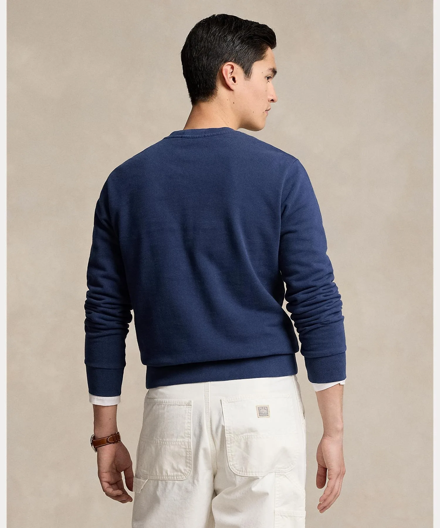 Толстовка Loopback Terry Polo Ralph Lauren, 410 Navy — фото 4