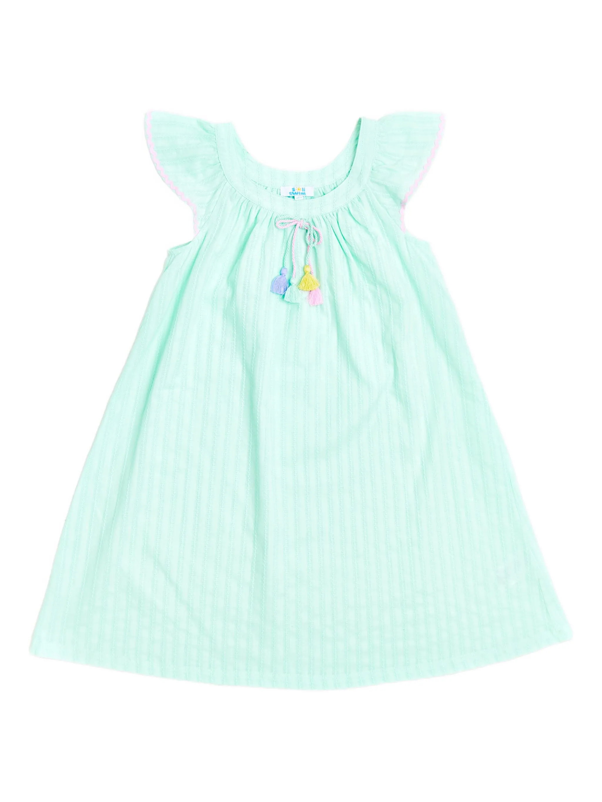 

Платье с кисточками Soliswim Kids, зеленый