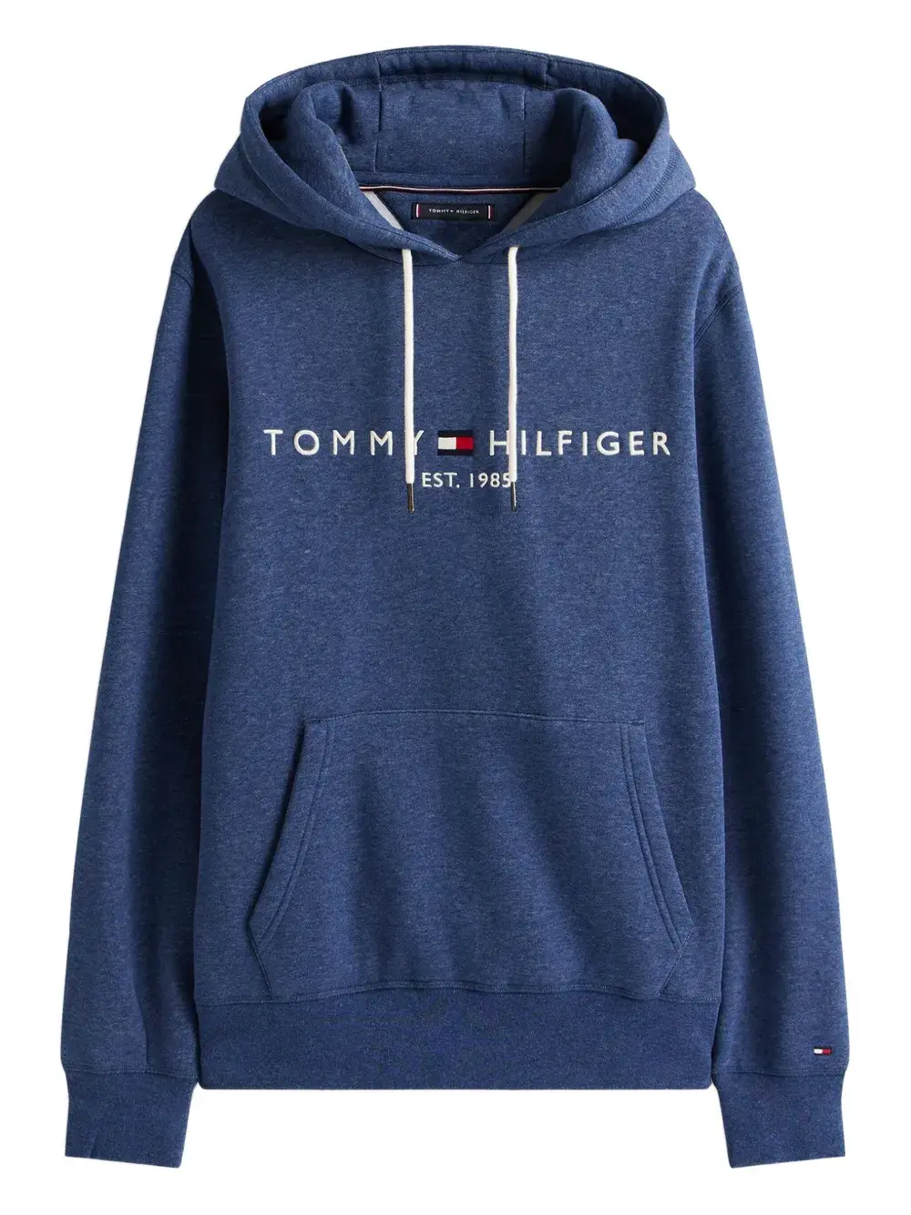 

Худи с вышитым логотипом Tommy Hilfiger, синий