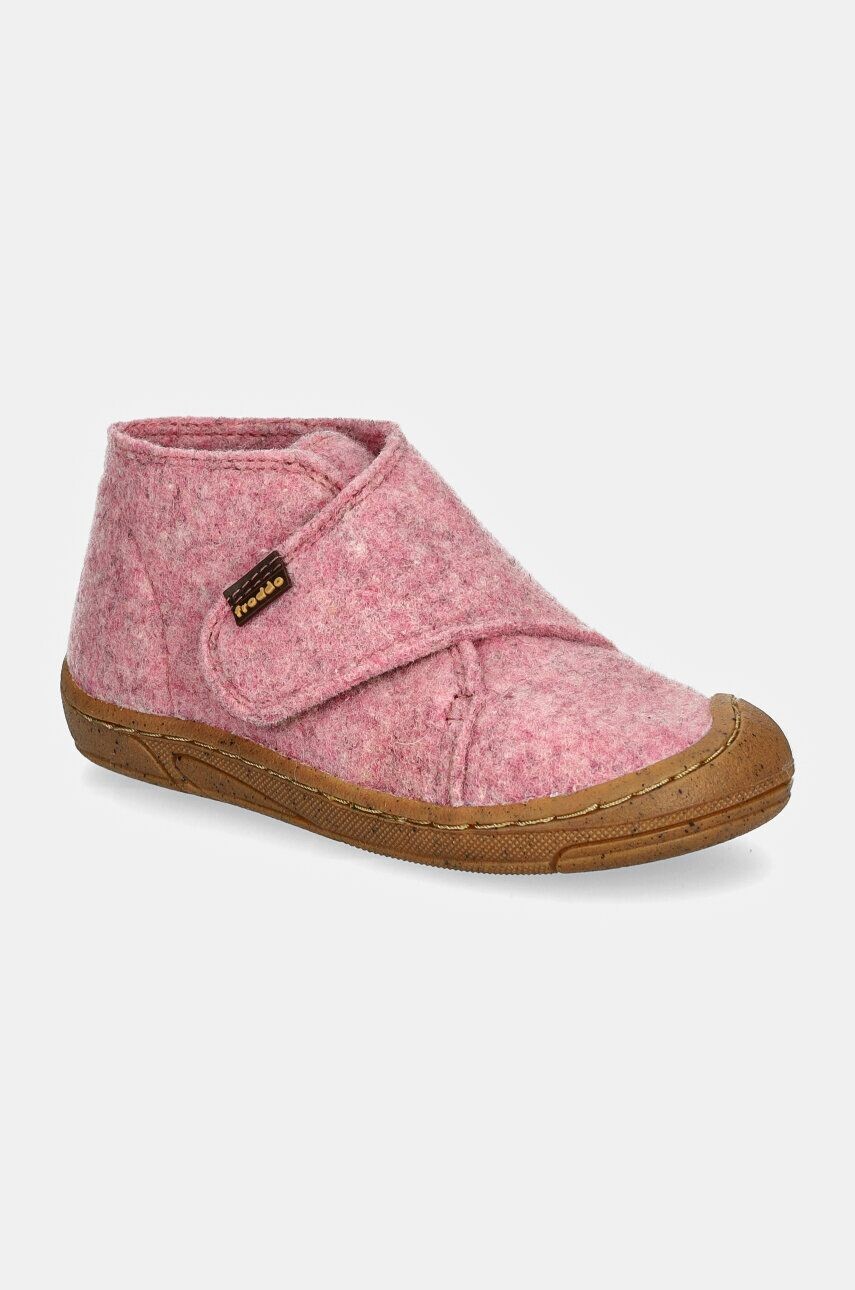 

Детские тапочки Froddo MINNI WOOLY, розовый