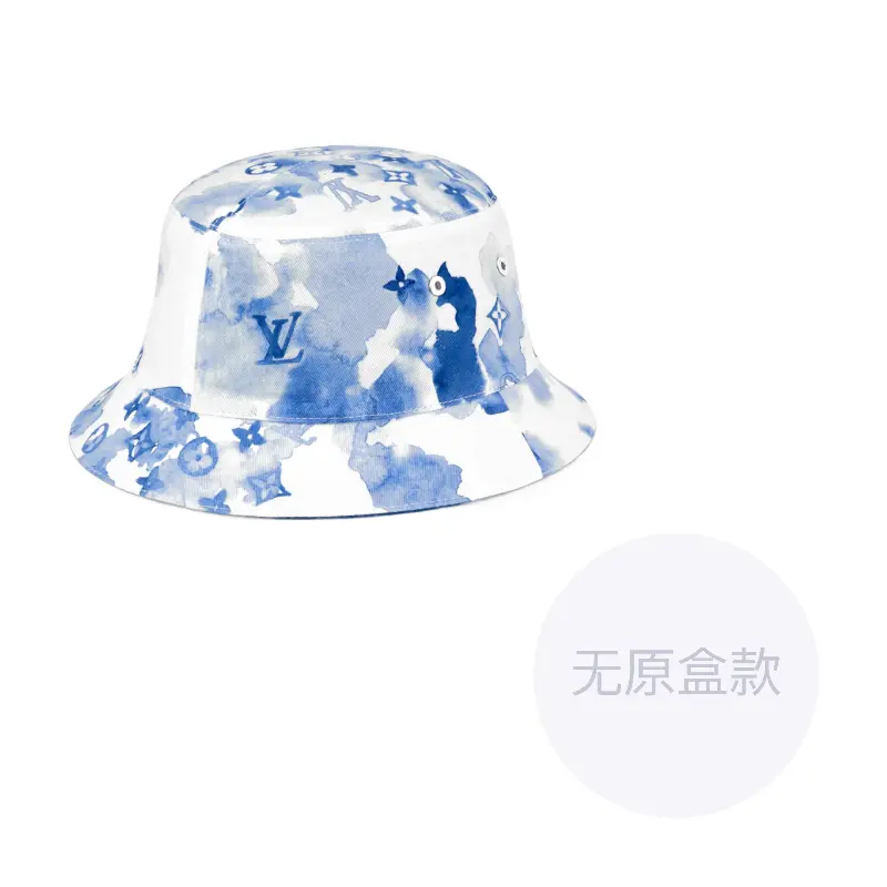

LOUIS VUITTON Панама шляпа Monogram Watercolor, Blue