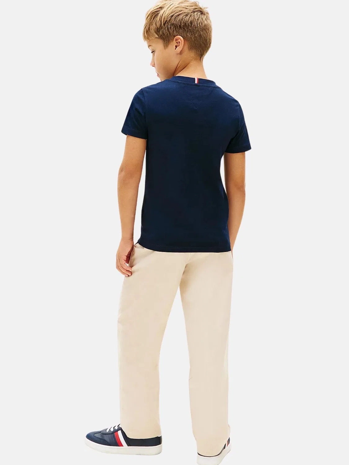 Футболка Tommy Hilfiger Kids, Navy — фото 3