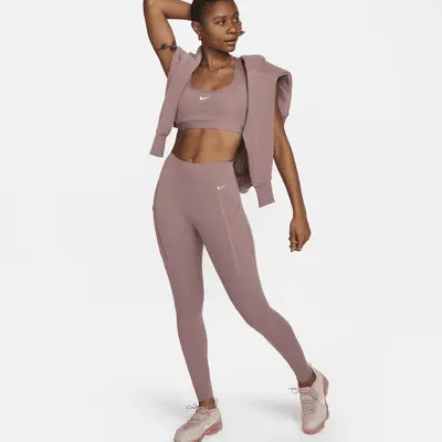 

Леггинсы Nike Universa, цвет Smokey Mauve/Black
