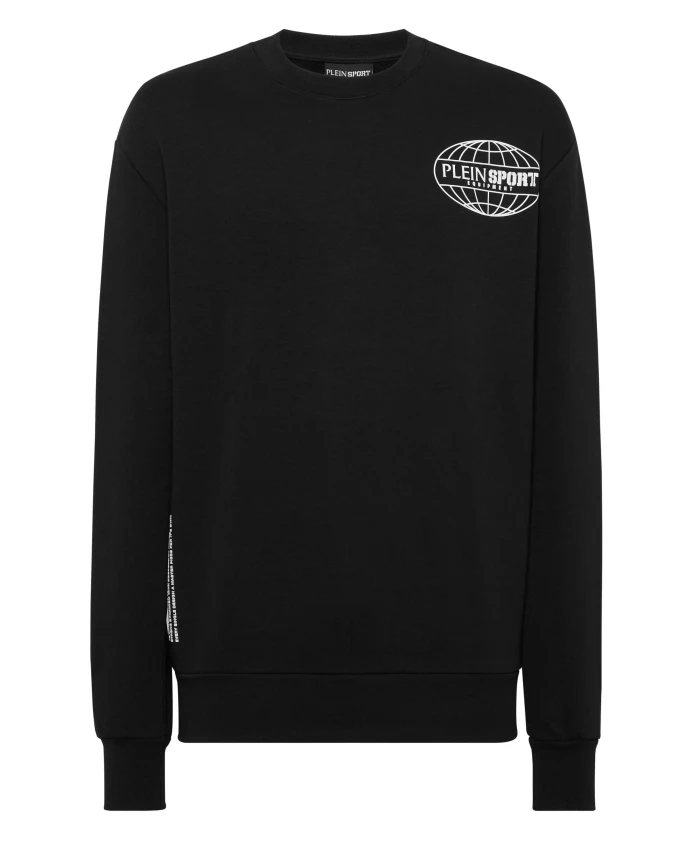 

Толстовка с круглым вырезом Plein Sport, черный