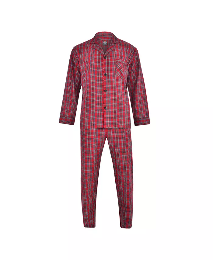 

Мужской комплект пижамы Hanes, красный