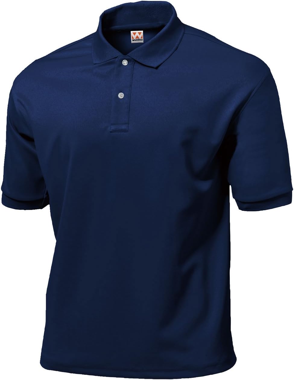 

Футболка-поло wundou P115-01 Tough Dry, впитывающая пот, быстросохнущая, темно-синяя