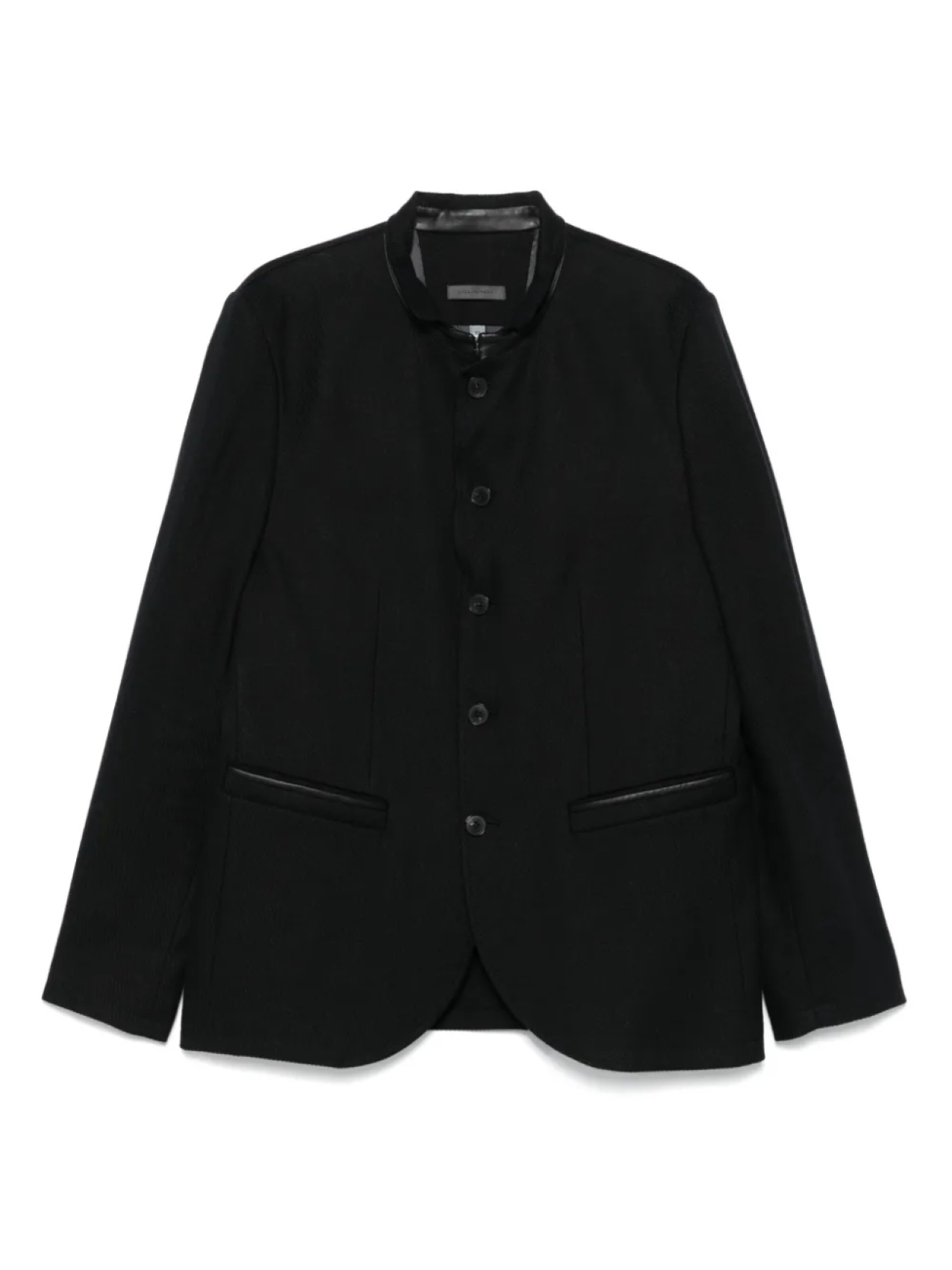 

John Varvatos кожаный пиджак