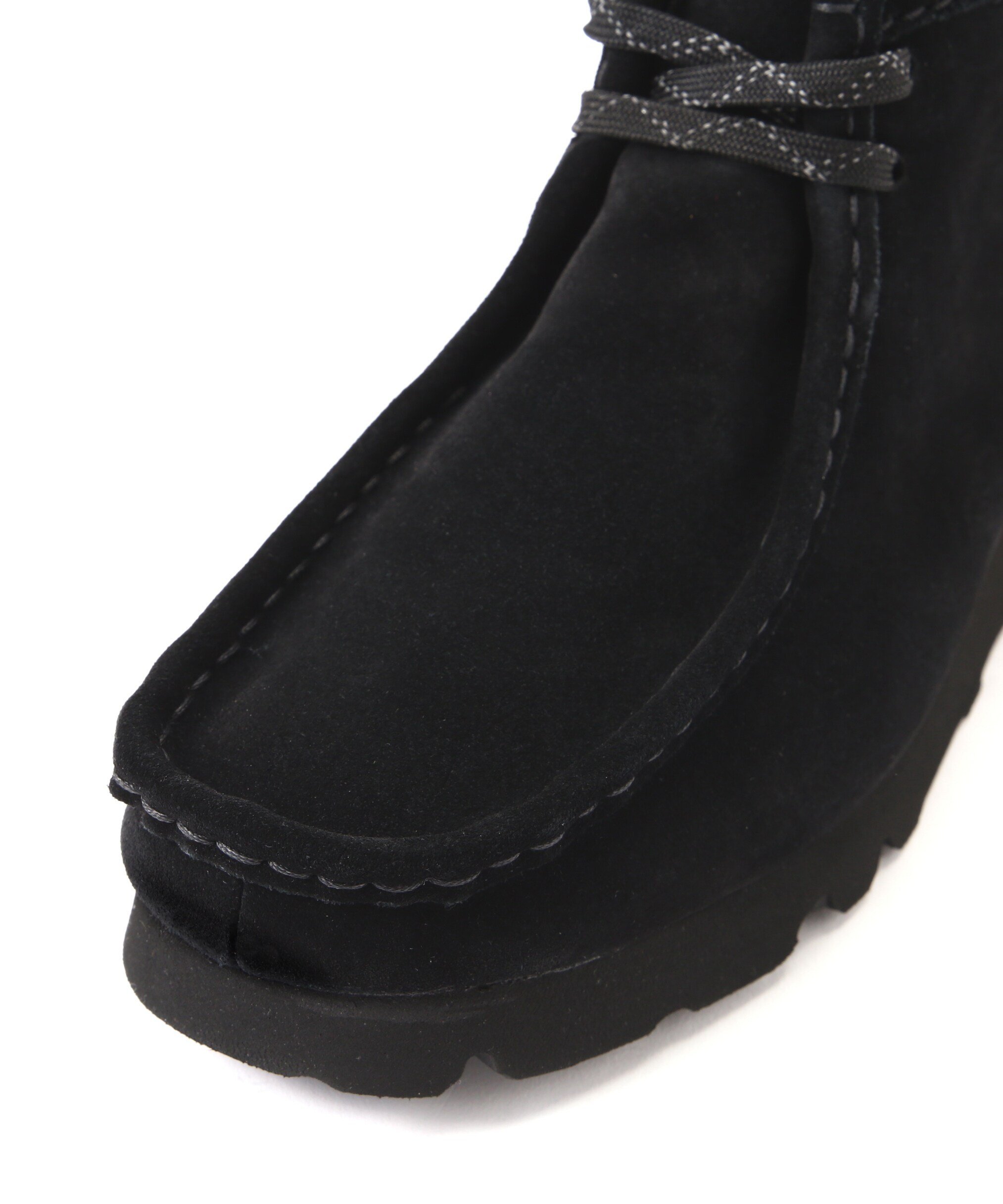 Ботинки Clarks Wallabee GTX Gore-Tex LHP, Black — фото 3