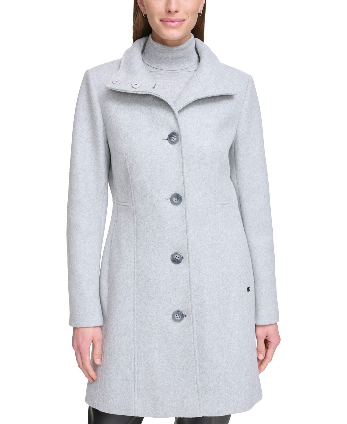 

Женское длинное пальто Calvin Klein, серый