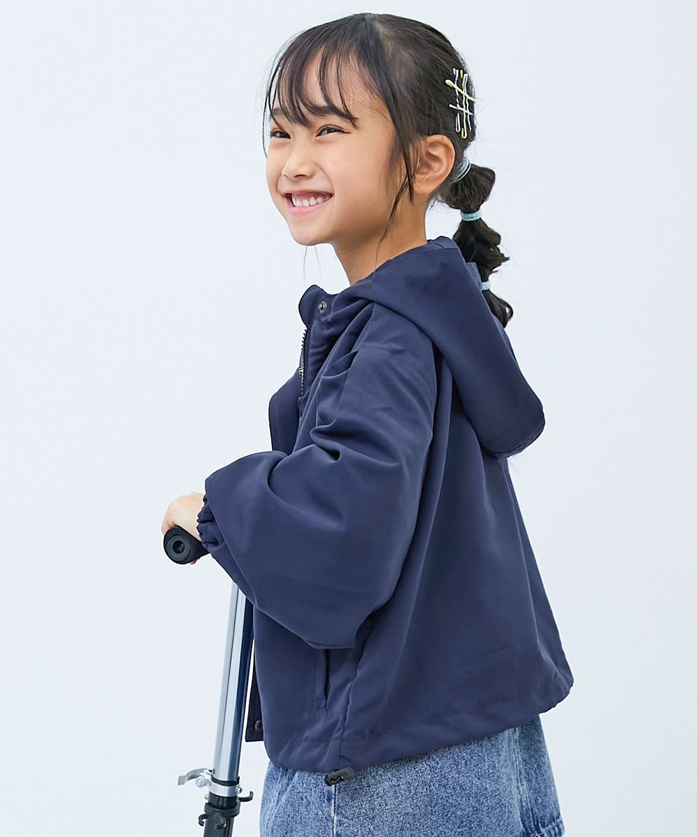 Двусторонняя горная парка с силуэтом воздушного шара для девочек, весна/лето 2026 Devirock, Navy