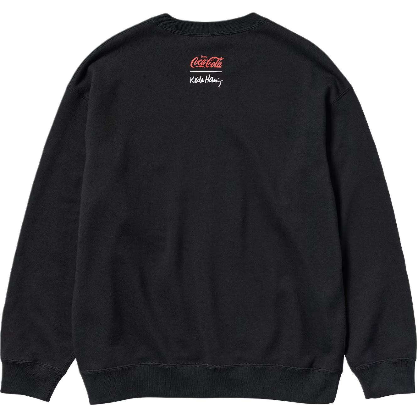 Футболка унисекс черная Keith Haring X Coca Cola коллаборация Uniqlo — фото 3