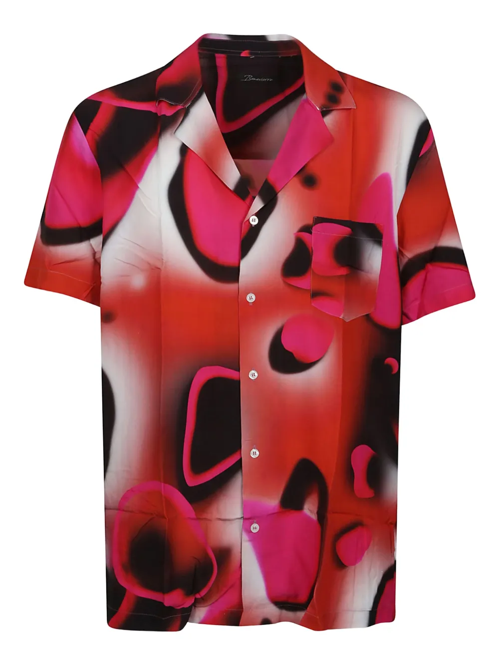 

Рубашка с абстрактным принтом Passions BENEVIERRE, розовый